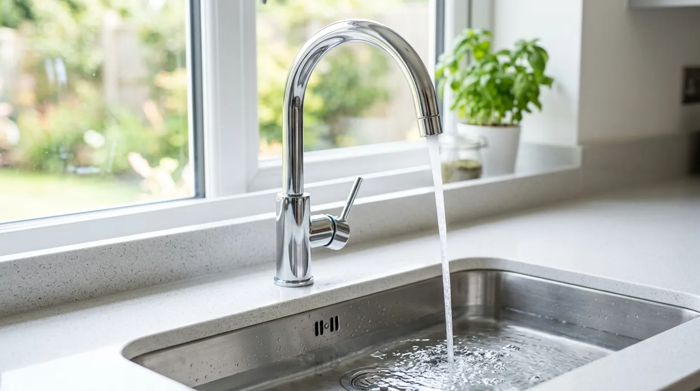 Local Plumbing Master Pros same day plumber fixing a faucet in Pottsville, PA